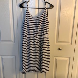 Old Navy Striped Midi Dress, size L